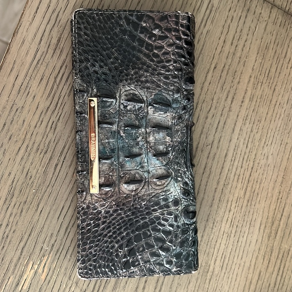 Brahmin Slim Wallet Used